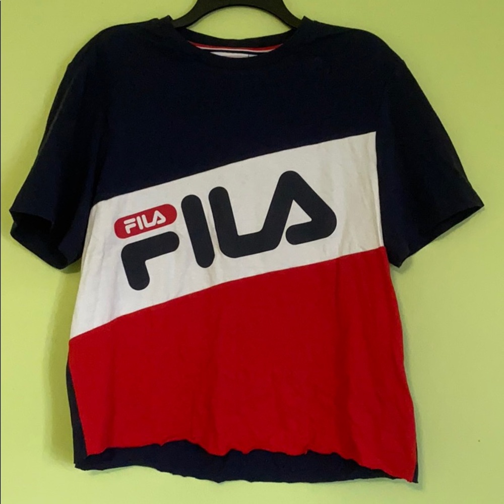 Vintage Fila Crop Top